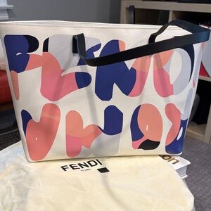 Copy Fendi Multicolor Tote Bag
